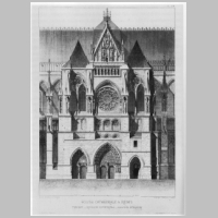Bury und Sulpis nach Leblan und Roguet,  Fassade des Nordquerhauses der Kathedrale von Reims.jpg